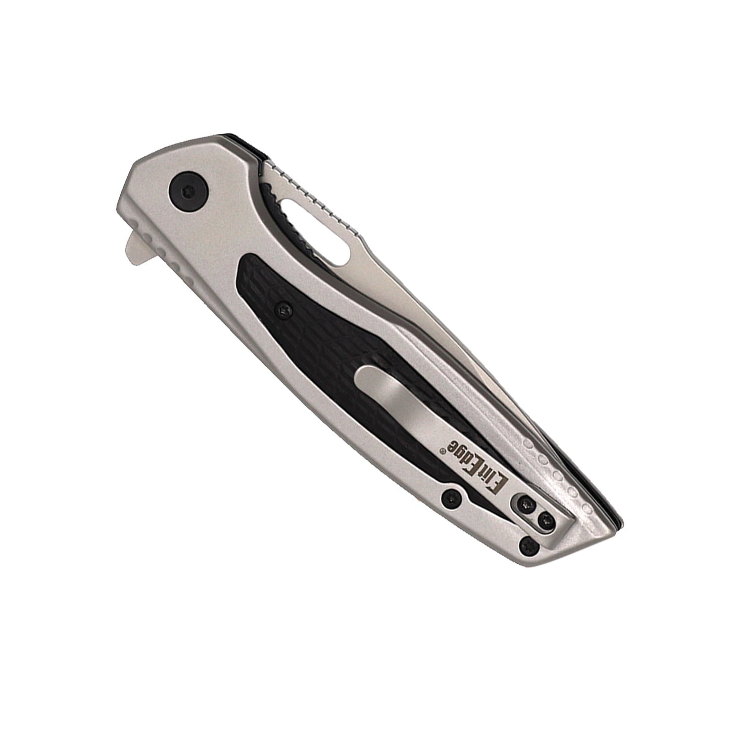 3.75″ Ball Bearing Folding Knife with Drop Point Blade – smooth-opening pocket knife featuring a 3.75″ stainless steel drop-point blade, ball-bearing pivot for effortless one-handed deployment, liner lock, belt clip, and G10 or titanium-coated handle for durable everyday carry, in white background.