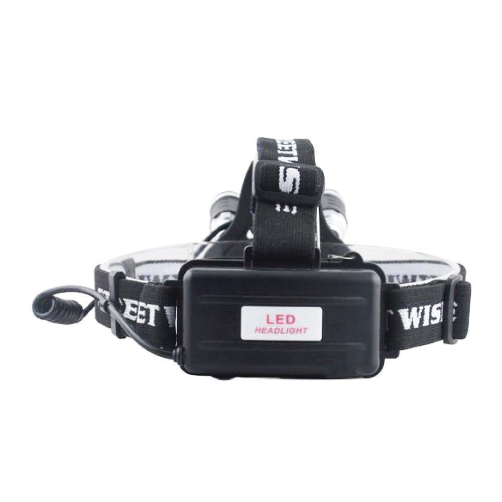 Extreme T6 LED Headlight – powerful and adjustable headlamp with T6 LED technology, ideal for hands-free lighting during outdoor and tactical activities, in white background.