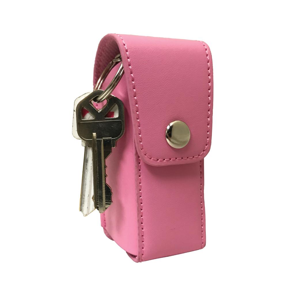SMACK 16,000,000 Stun Gun - ultra-compact and powerful self-defense device designed to fit on a keychain for convenient everyday carry, in white background.