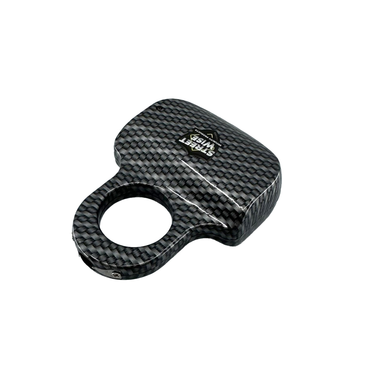 Sting Ring 18,000,000 Stun Gun - discreet and ergonomic stun device designed to fit around your fingers for quick, powerful self-defense, in white background.