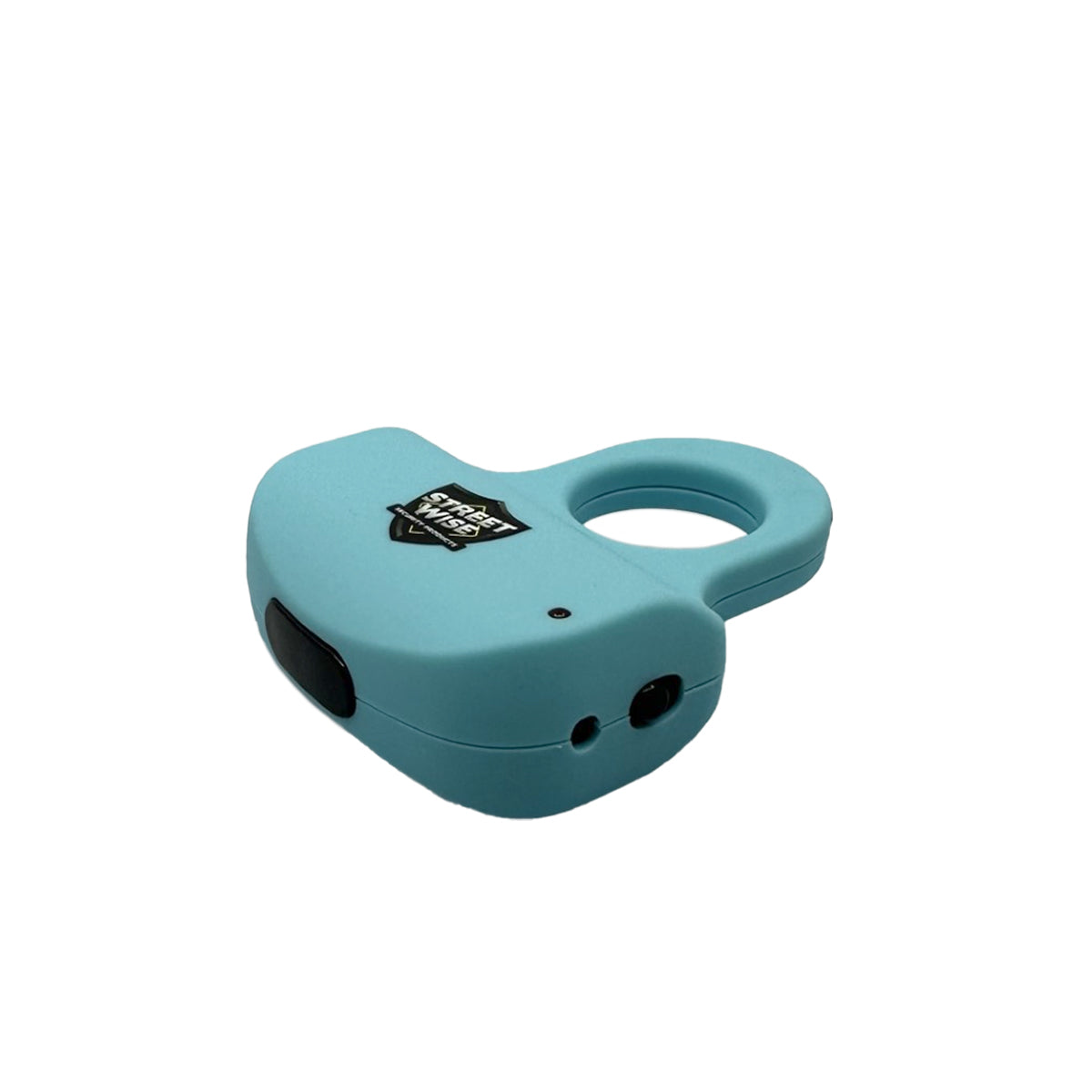 Sting Ring 18,000,000 Stun Gun - discreet and ergonomic stun device designed to fit around your fingers for quick, powerful self-defense, in white background.
