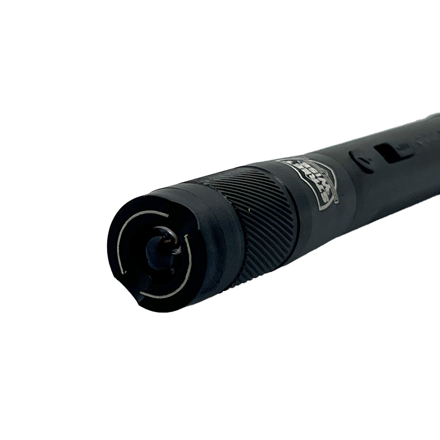 Streetlight Stun Gun 84,000,000 – high-voltage stun gun disguised as a streetlight-style flashlight, combining powerful self-defense capability with practical illumination for everyday protection, in white background.