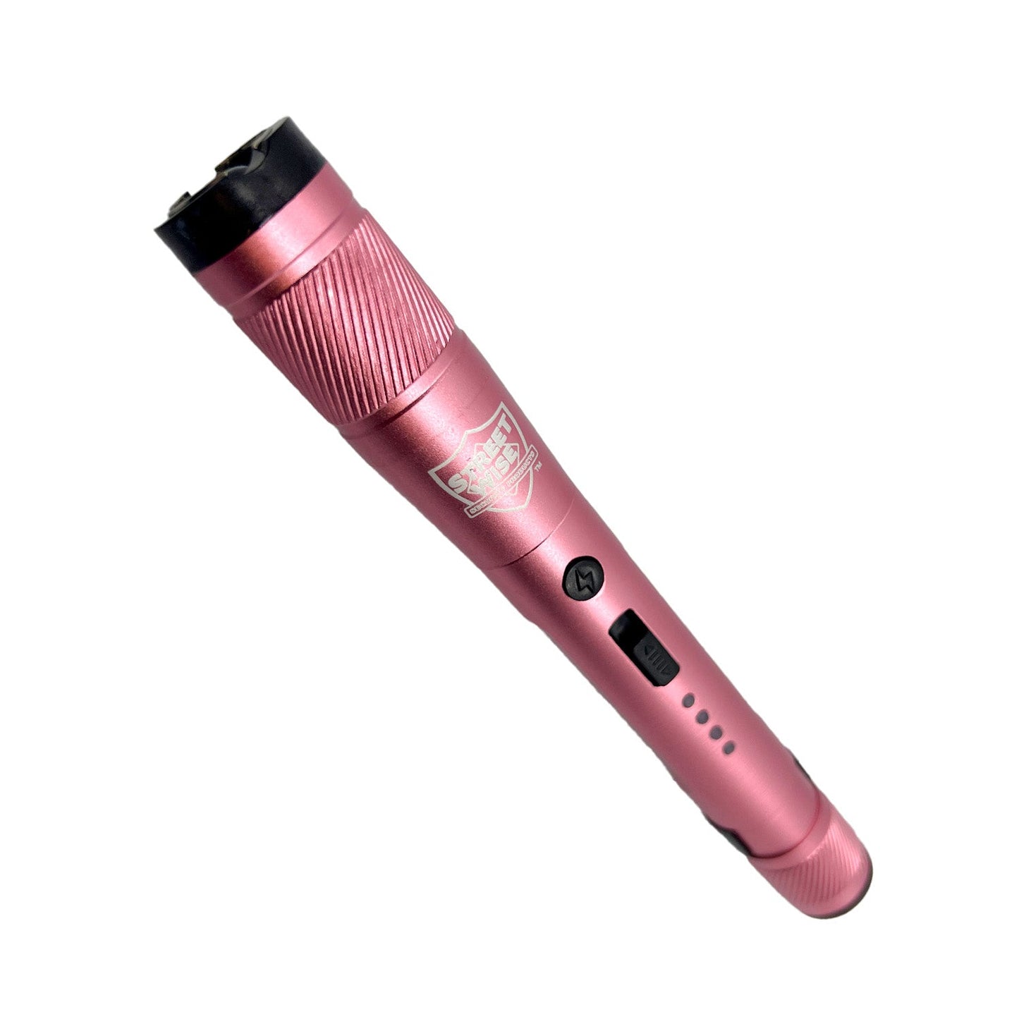 Streetlight Stun Gun 84,000,000 – high-voltage stun gun disguised as a streetlight-style flashlight, combining powerful self-defense capability with practical illumination for everyday protection, in white background.