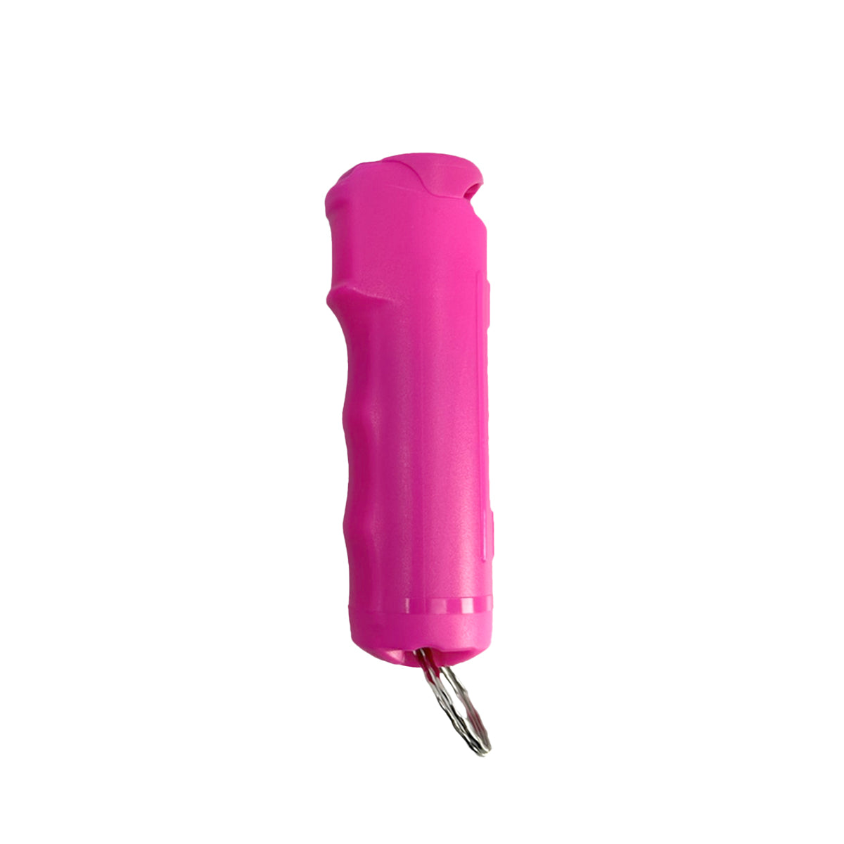 Streetwise Sticky Gel Pepper Spray – police-strength gel formula that adheres to the target for extended effect, wind-resistant, flips-top safety, 4 oz canister with up to 15 ft range, and includes dye for identification, in white background.