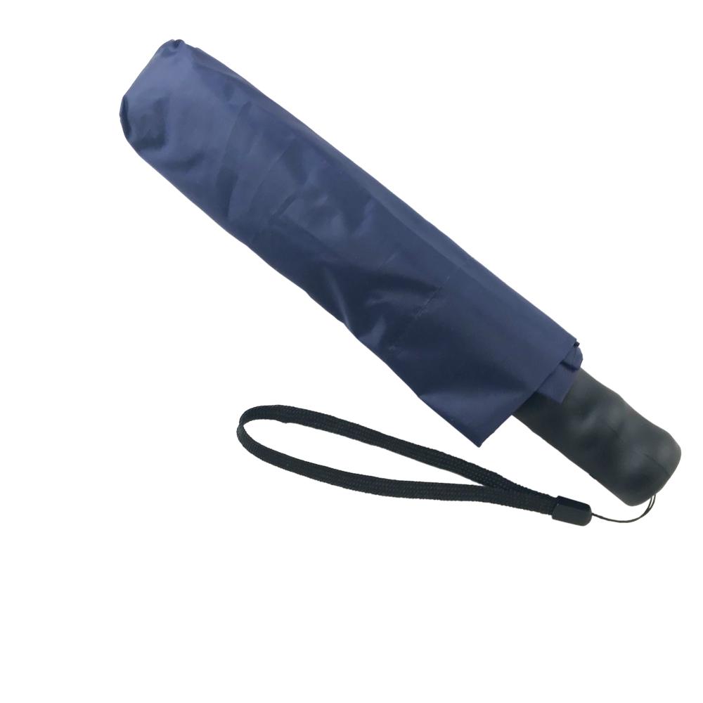 Stunbrella 32 million volt stun flashlight disguised as an umbrella for covert personal protection, in white background.