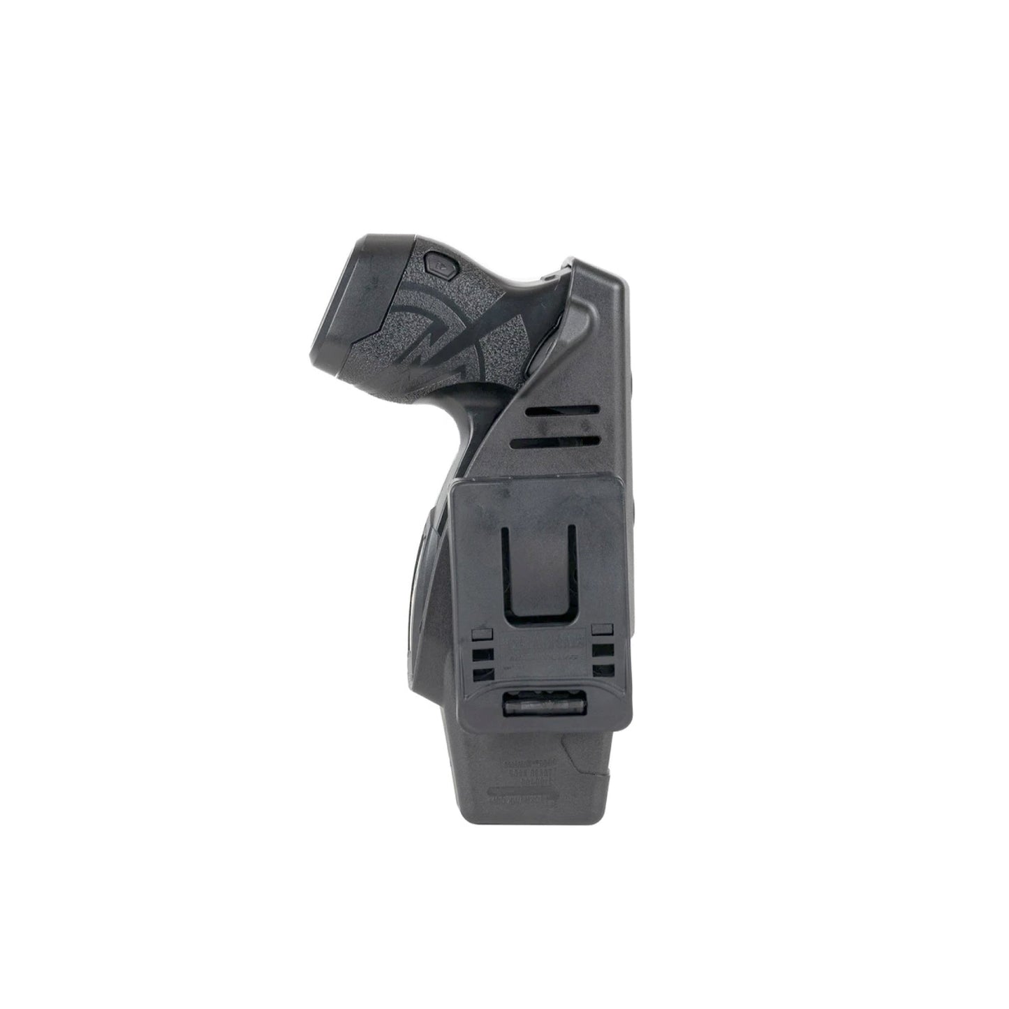 Taser X26P & X1 Level 2 Duty Holster - secure, professional-grade holster designed for law enforcement, offering enhanced retention for the Taser X26P and X1 models, in white background.