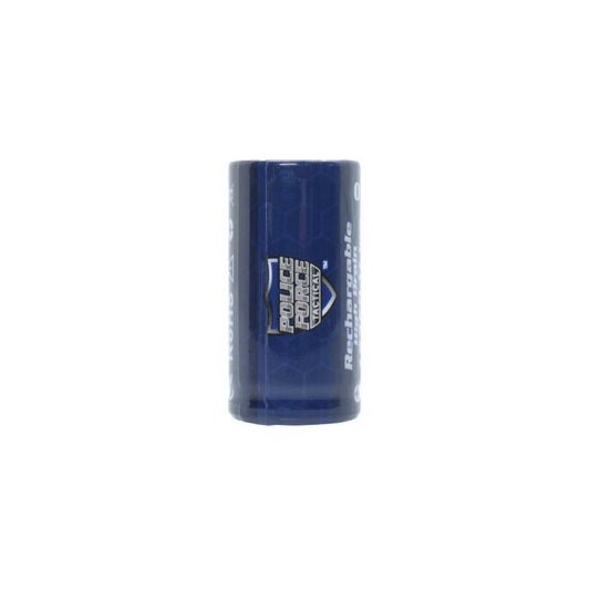 3.7V 18350 800mAh Li-ion Rechargeable Single Battery - compact, high-capacity lithium-ion battery designed for use in flashlights, electronics, and portable devices, in white background.