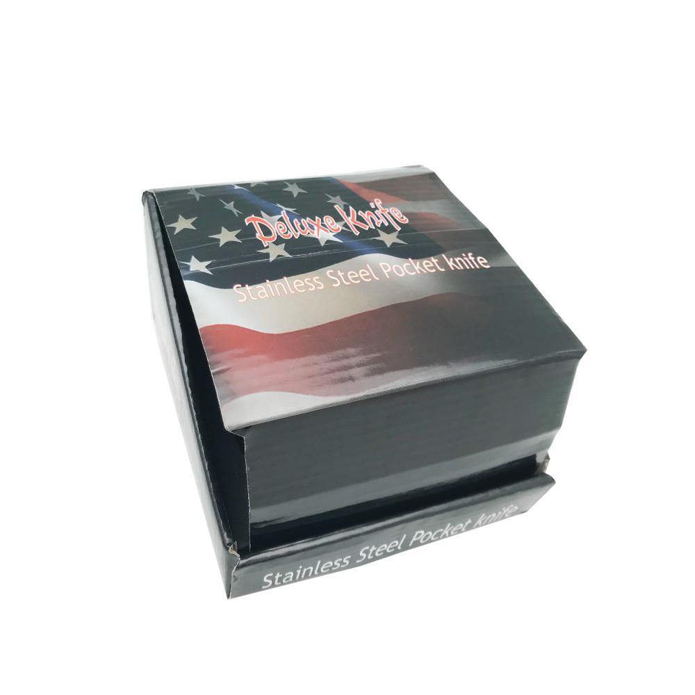 Assorted 12-Piece Stainless Steel Knife Display box