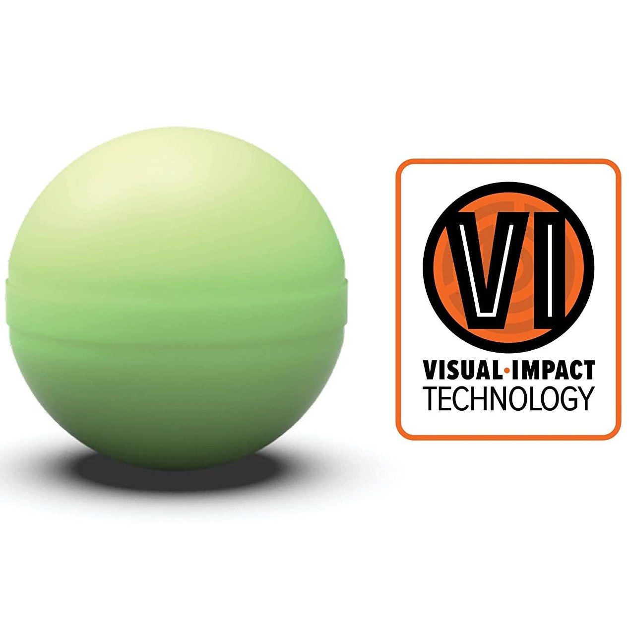 Byrna® Eco‑Kinetic 0.68 Cal Projectiles – 95-count eco‑friendly training rounds featuring biodegradable, water-soluble VI (Visual Impact) Technology that generates a visible dispersion cloud upon impact; compatible with Byrna launchers and easy to clean up after outdoor use, in white background.