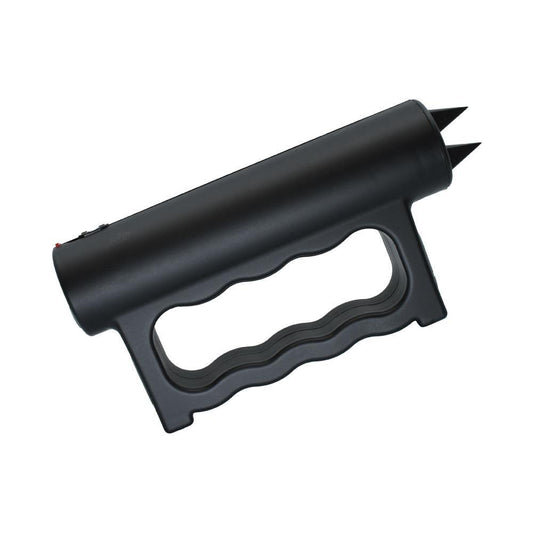 Double Down 23,000,000* Stun Gun - powerful dual-contact stun device designed for maximum stopping power and reliable personal protection, in white background.