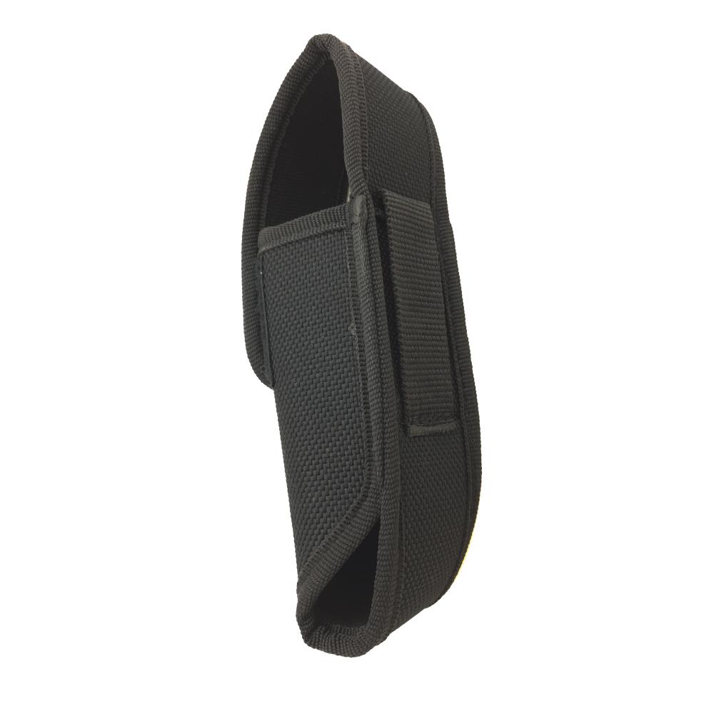 Heavy Duty Pepper Spray Holster - rugged and secure holster designed to hold and protect pepper spray canisters for quick access in self-defense situations, in white background.