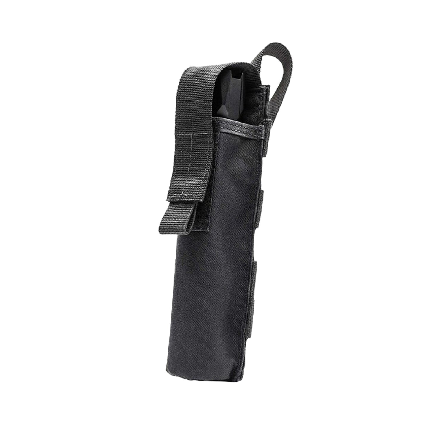 Holster for TASER StrikeLight 2 – lightweight and flexible holster designed for secure waistband or pocket carry of the StrikeLight 2 device, ensuring safe and comfortable travel, in white background.