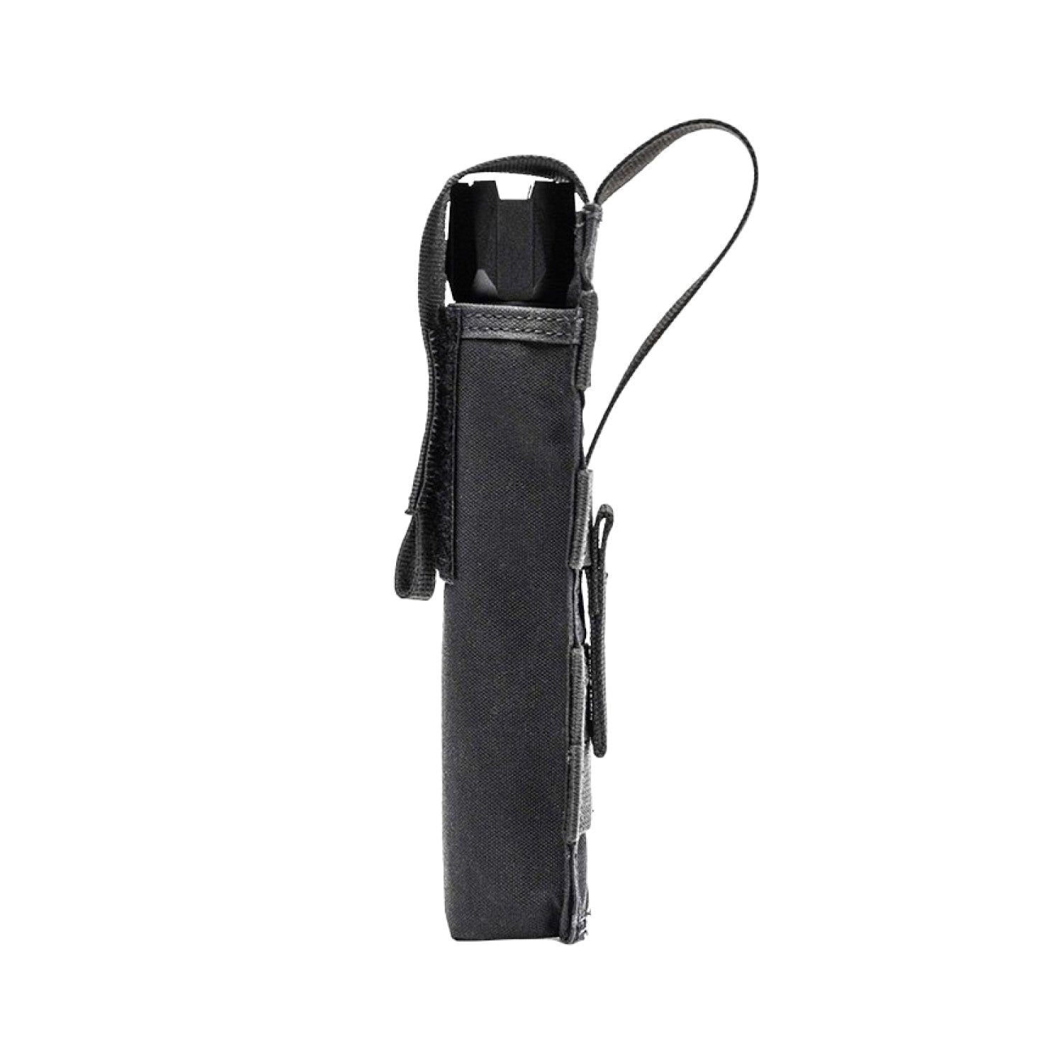 Holster for TASER StrikeLight 2 – lightweight and flexible holster designed for secure waistband or pocket carry of the StrikeLight 2 device, ensuring safe and comfortable travel, in white background.