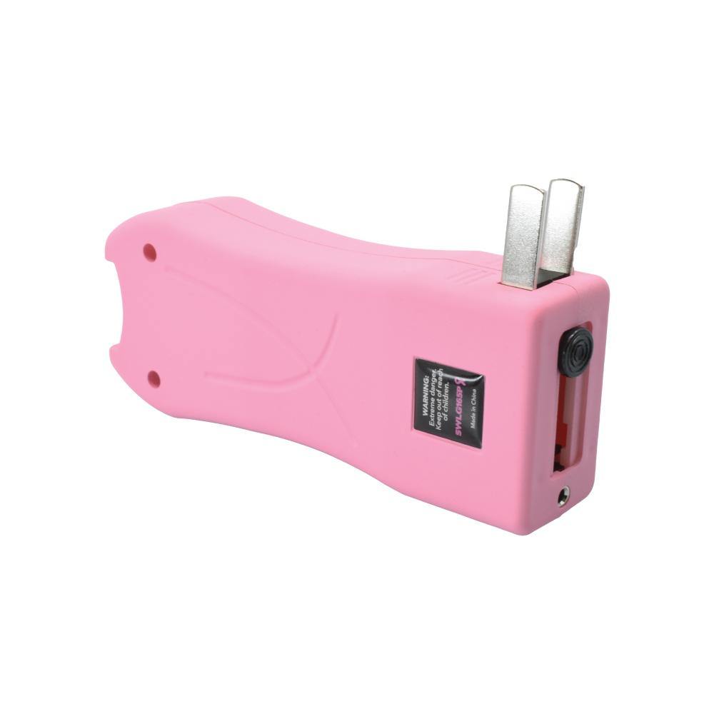 Life Guard 16,500,000 Stun Gun – compact and powerful self-defense device designed for ease of use and reliable protection in critical situations, in white background.