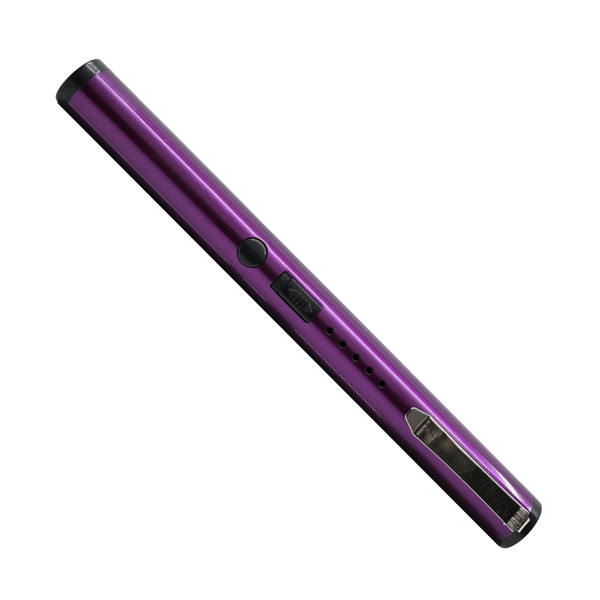 Pain Pen 25,000,000 Stun Gun - a discreet and compact self-defense device designed to look like a pen, ideal for personal protection, in white background.