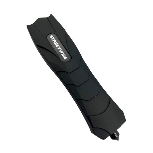 Serpent Stun Gun 83,000,000 – compact and powerful self-defense device with a textured ergonomic grip, designed for quick access and reliable personal protection, in white background.