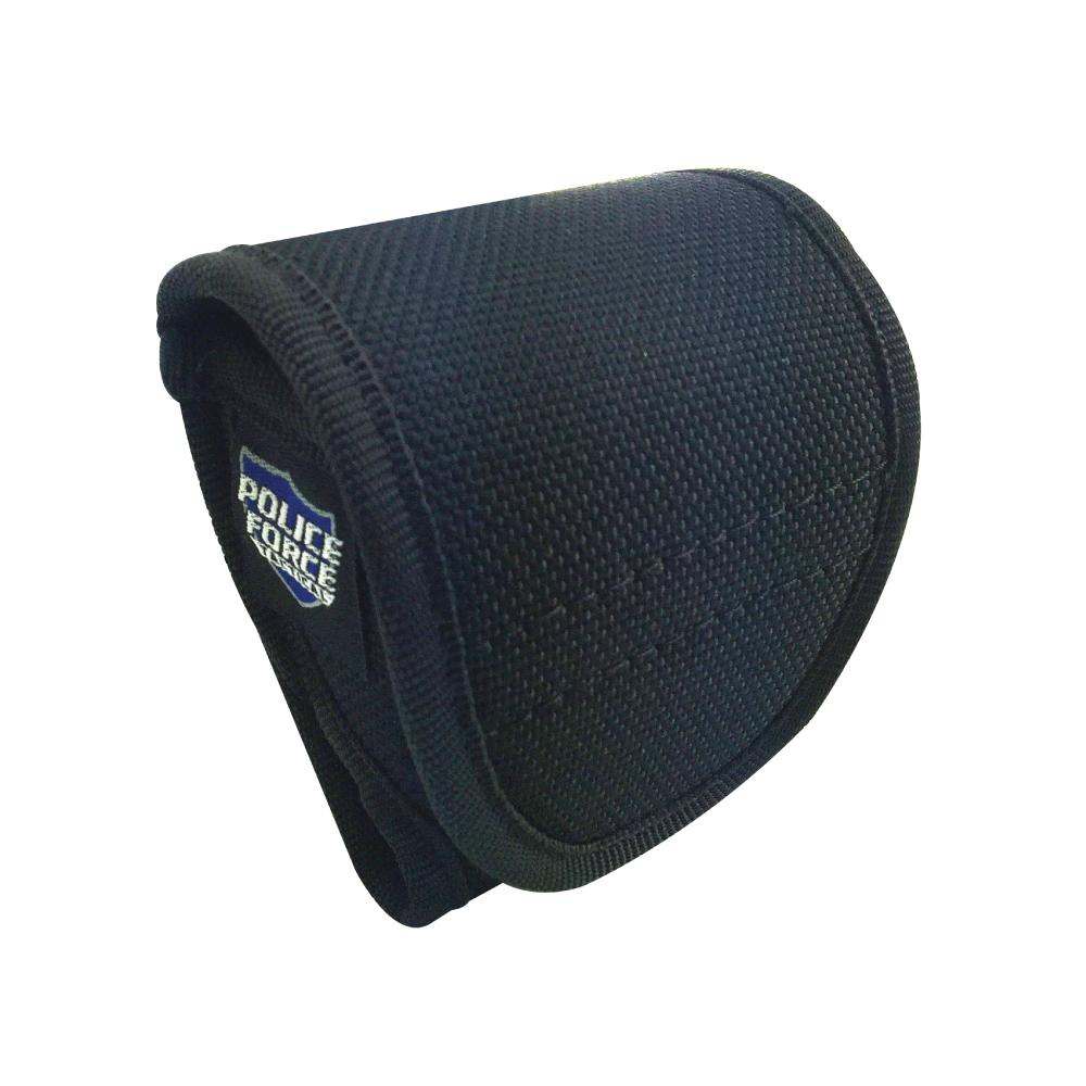 Sting Ring Holster - custom-fit carrying case designed to securely hold and protect the Sting Ring stun gun for quick and easy access, in white background.