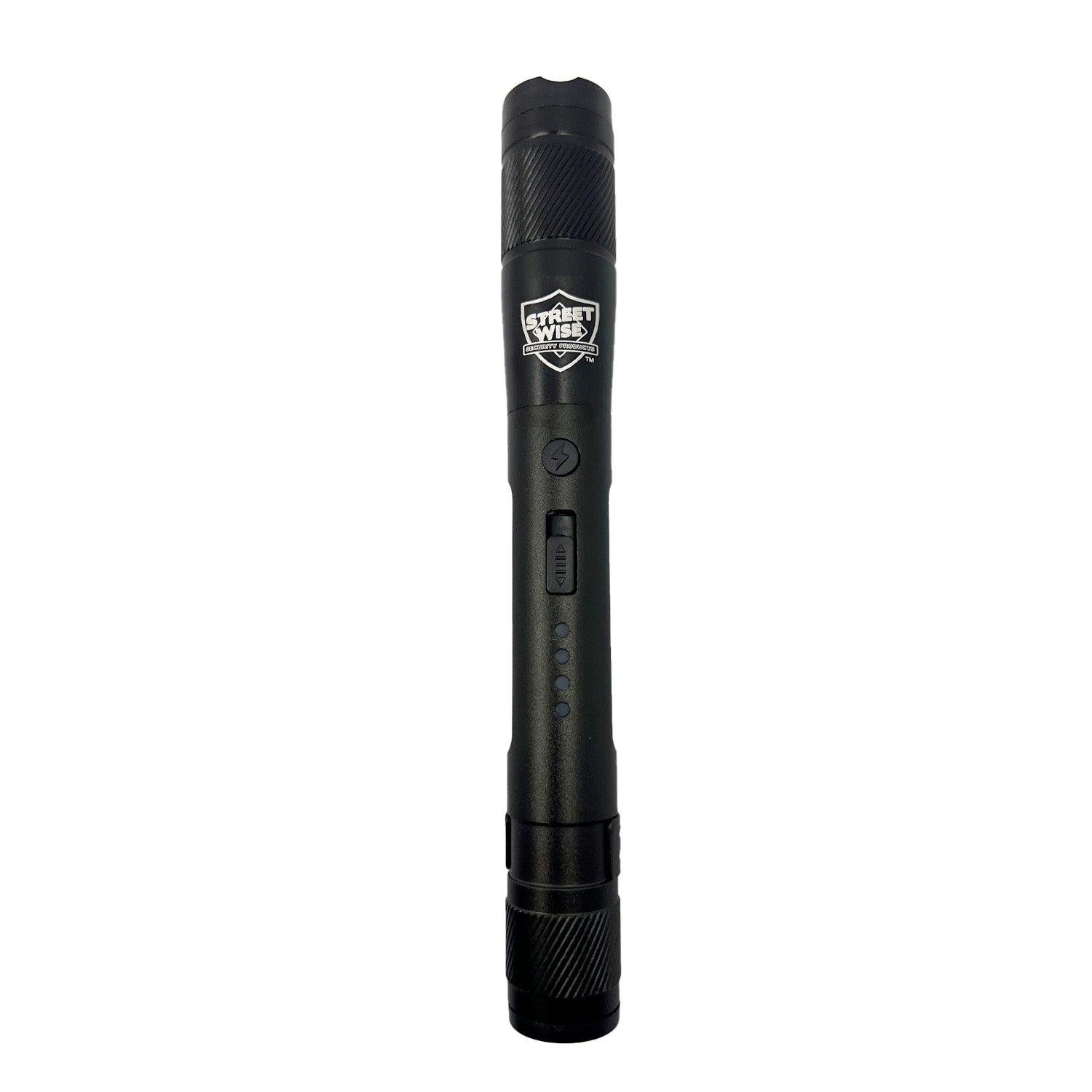 Streetlight Stun Gun 84,000,000 – high-voltage stun gun disguised as a streetlight-style flashlight, combining powerful self-defense capability with practical illumination for everyday protection, in white background.