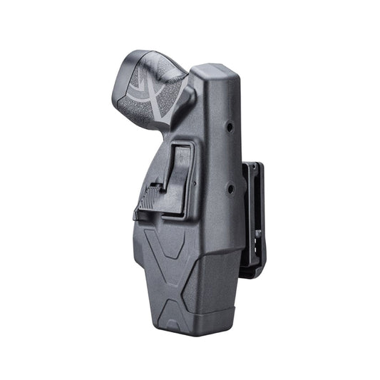 Taser X26P & X1 Level 2 Duty Holster - secure, professional-grade holster designed for law enforcement, offering enhanced retention for the Taser X26P and X1 models, in white background.