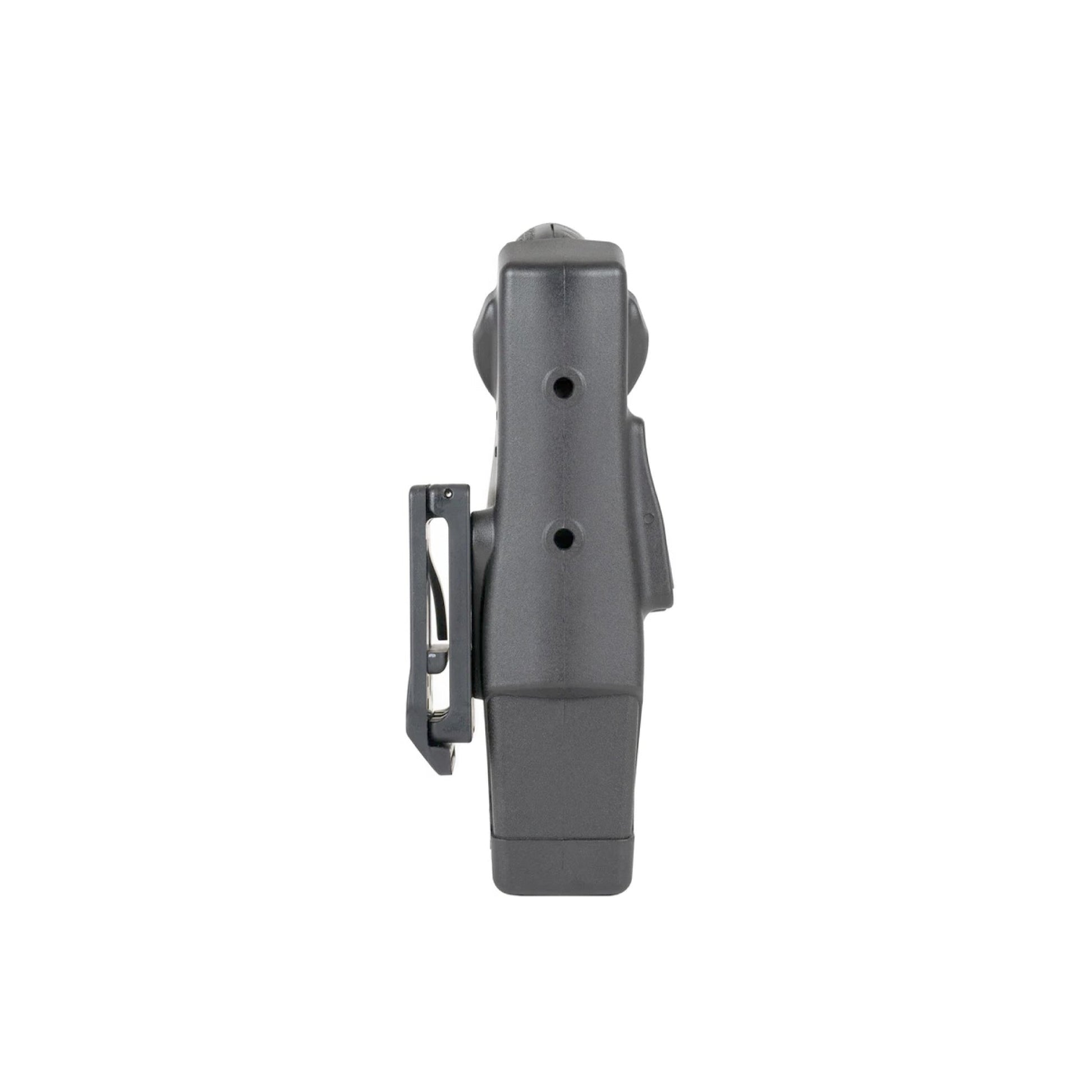 Taser X26P & X1 Level 2 Duty Holster - secure, professional-grade holster designed for law enforcement, offering enhanced retention for the Taser X26P and X1 models, in white background.