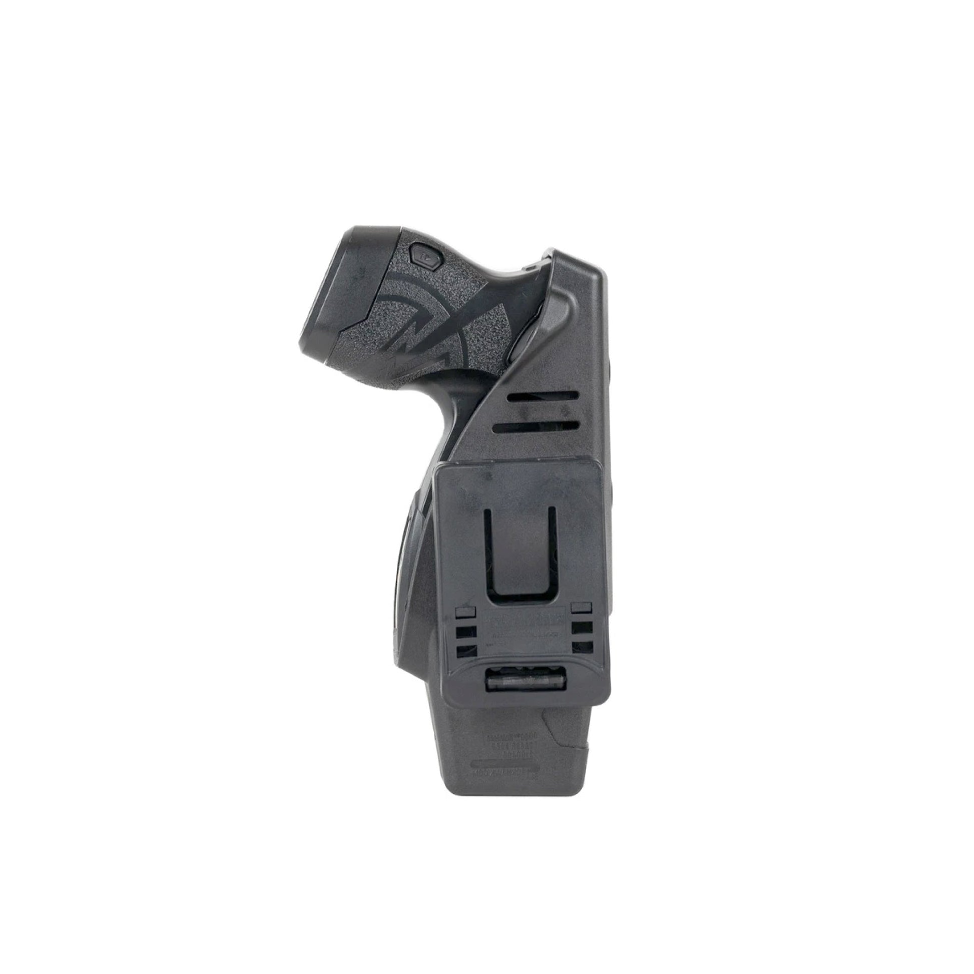 Taser X26P & X1 Level 2 Duty Holster - secure, professional-grade holster designed for law enforcement, offering enhanced retention for the Taser X26P and X1 models, in white background.