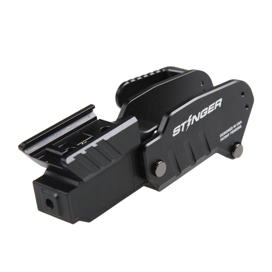 Trigger Guard Minimalist Right-Hand Holster with Laser attachment - secure fit for concealed carry.